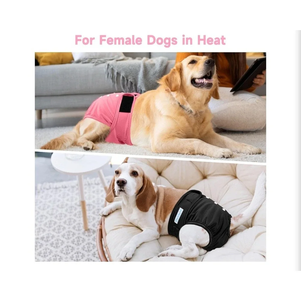 Paw Legend 3 Pack Reusable Female Dog Diapers XS
